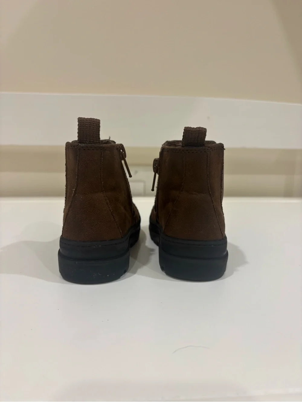 H&M Brown Kids Chelsea Boots with Black Tread